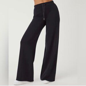 Spanx AirEssentials Wide Leg Pant Very Black Tall